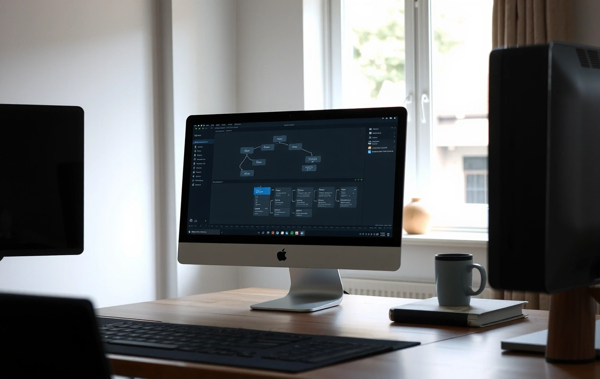 Automātikas arhitektūras vizualizācija